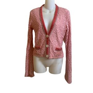 Voyage Passion size large lining in front sheer back.